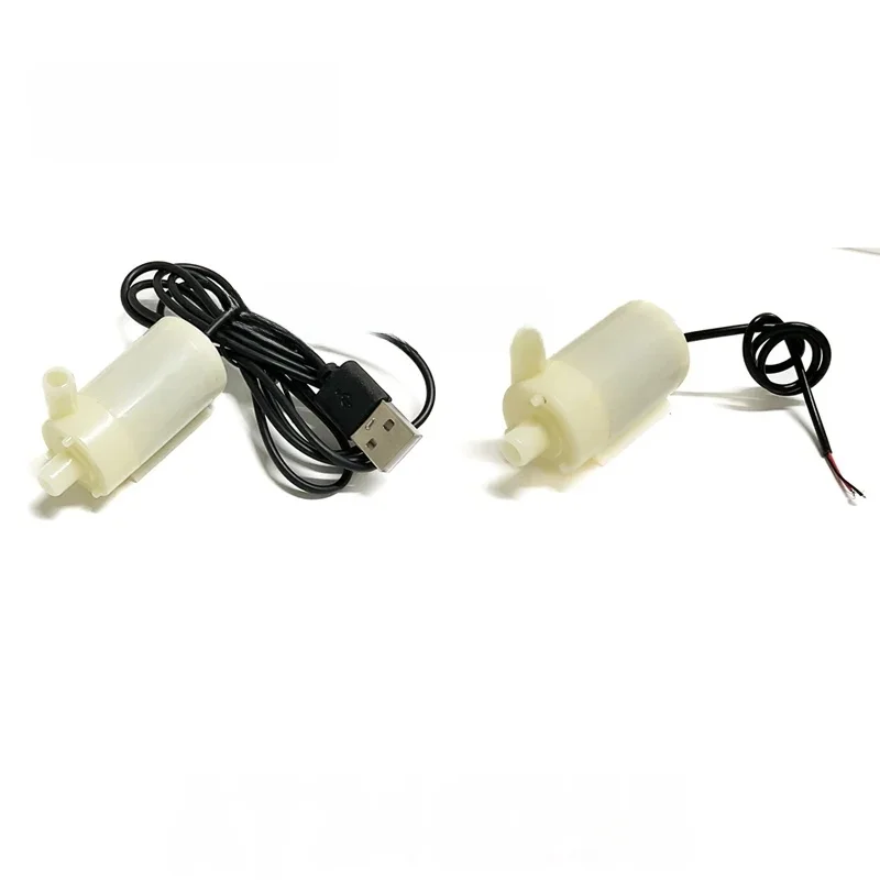 Mini pompe à eau silencieuse subSN, refroidissement par eau d'ordinateur, peut être utilisée avec un chargeur de téléphone portable ou un pilote USB, DC 3V, 5V