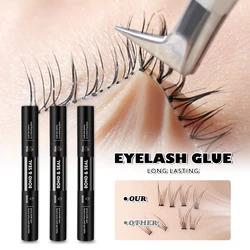 EASITENSION Multi-packs Glue False Eyelashes New Double Heads 2 In 1 Bond and Seal Lash Glue ,Waterproof Long Lasting