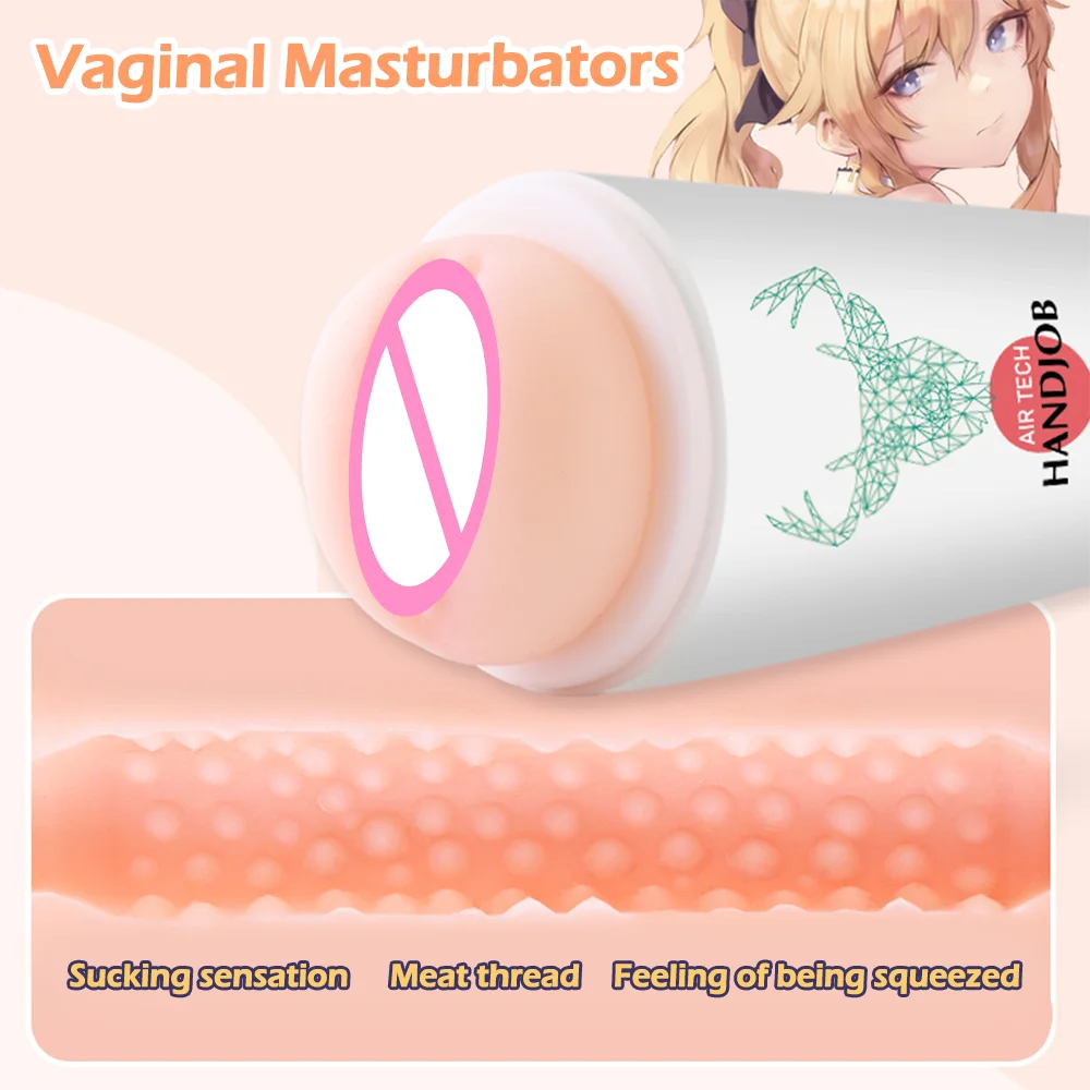Sexy Sex Toy for Men Realistic Adult Product Male Masturbation Cup Artificial Vagina 3D Manual Pocket Pussy Men’s Masturbator image 2