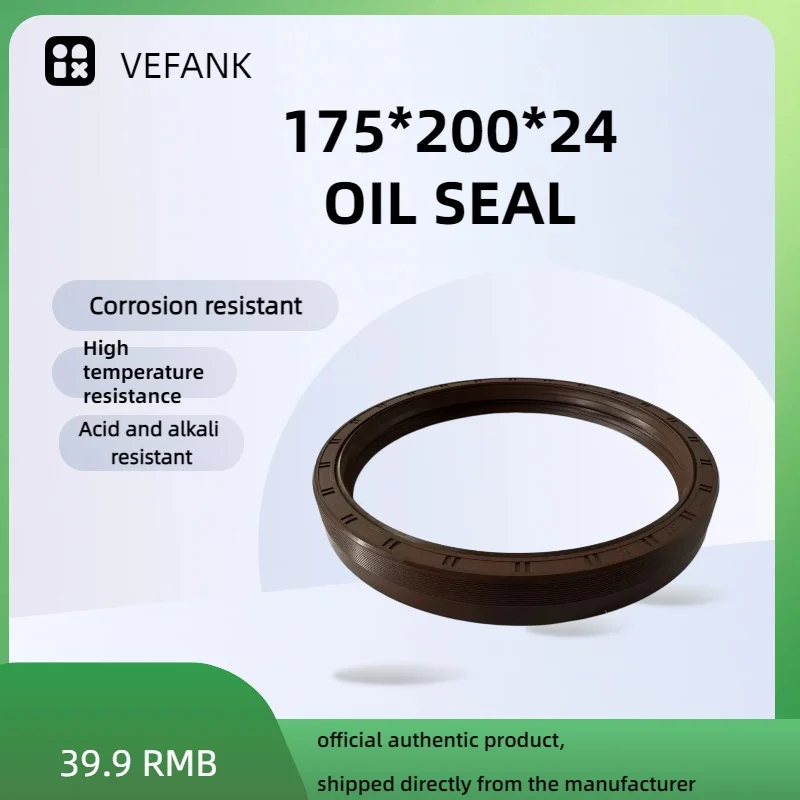 Rear Hub Oil Seal 175*200*24 (3104055A0E) – NBR (Nitrile Rubber) – High Quality – Factory Direct – Automotive Axle Seal