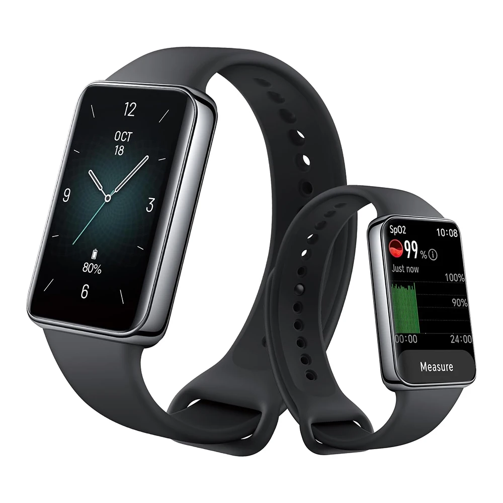 Version européenne HONOR Band 9, bracelet intelligent, écran AMOLED 1,57 pouces 60 Hz, batterie 14 jours, 96 modes d'entraînement, surveillance tout au long de la journée