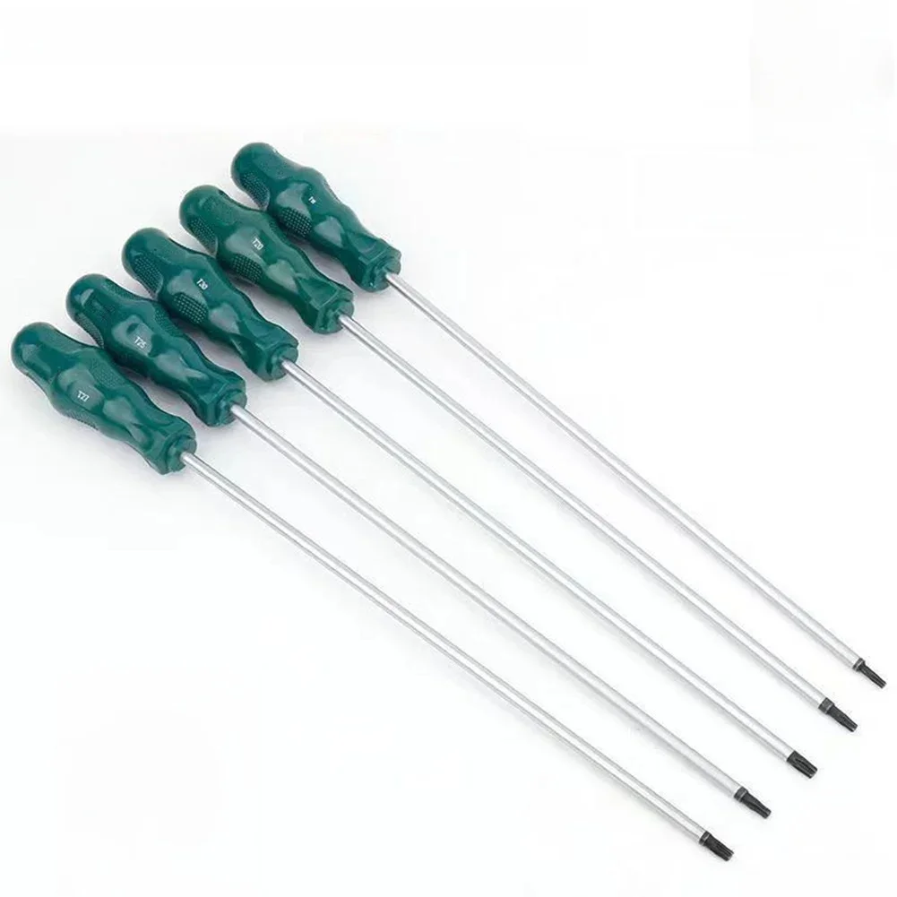 Tournevis Torx Extra Long de 400mm, embouts magnétiques T10/T15/T25/T27, outils manuels de réparation à domicile, 1 pièce