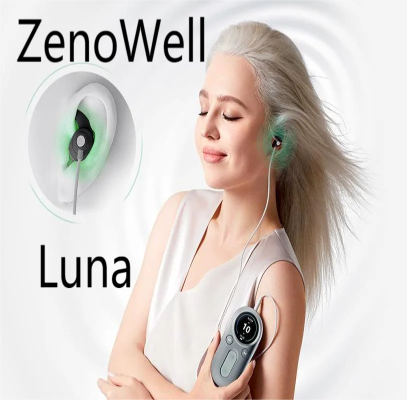 ZenoWell Luna Vagus Nerve Stimulation for Insomnia Anxiety Relief | Parasympathetic Activation for Deep Sleep Emotional Balance