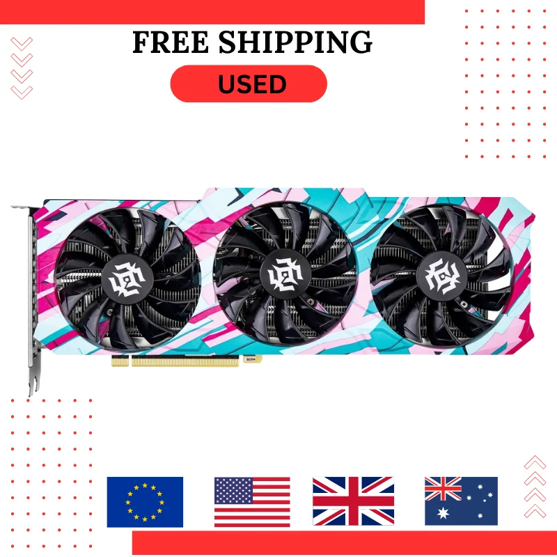 2024 usado ZOTAC GeForce RTX 3060 Ti 8GD6 X-GAMING GDDR6 256bit