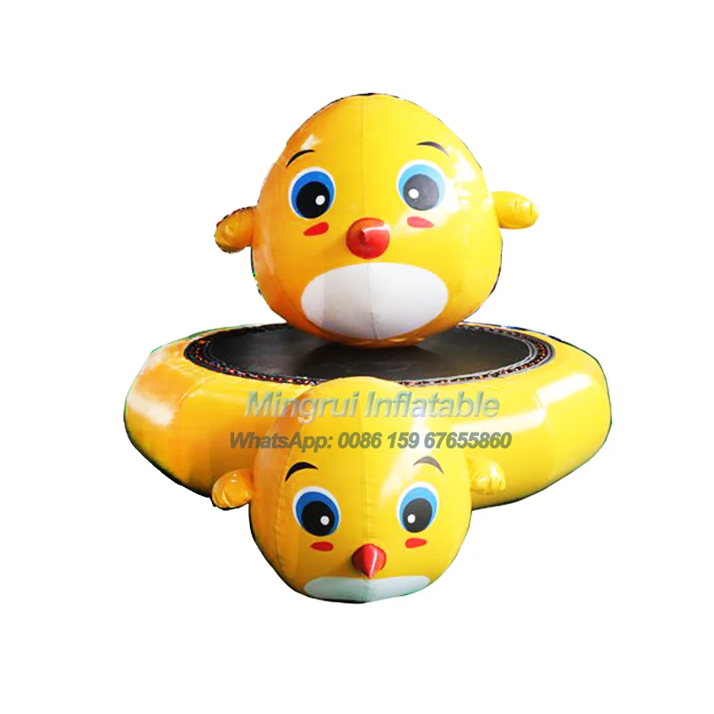 Inflatable Water Bouncer with Swimming Platform