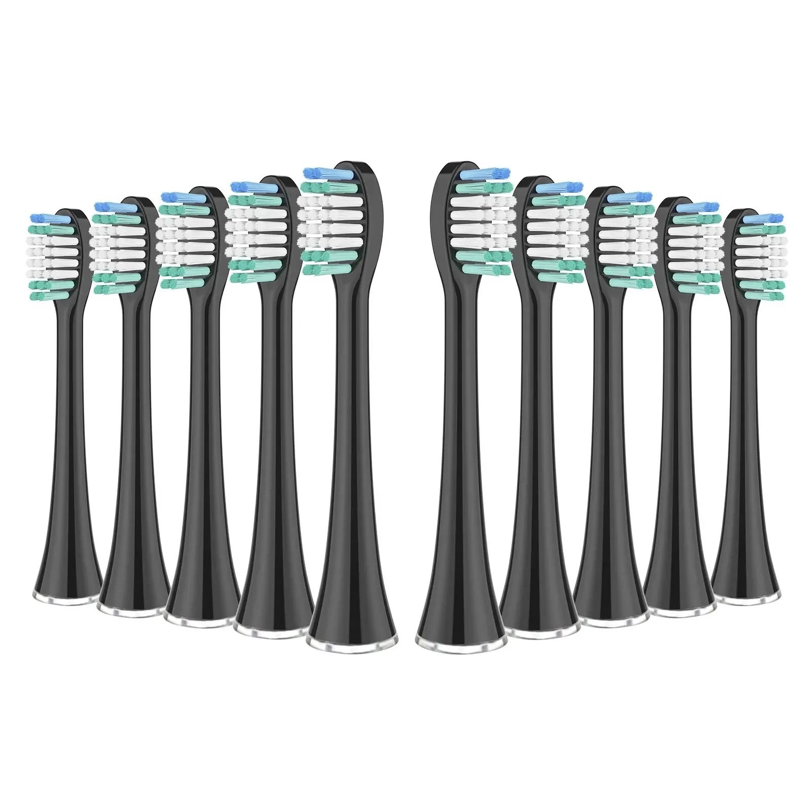 Zahnbürstenköpfe für Aquasonic Black Series Pro Vibe Series Duo Pro Series elektrische Zahnbürstenköpfe, Ersatz-Nachfüllborsten