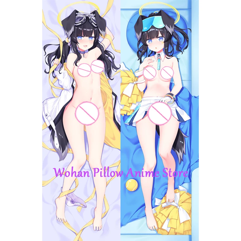 

Dakimakura Anime Pillow Cover Nekozuka Hibiki Double Sided Print Life-size Halloween Christmas Decoration