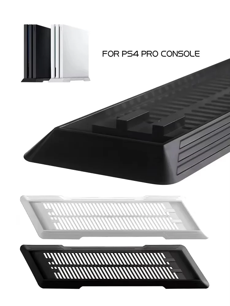DATA FROG Non-Slip Cooling Bracket Vertical Stand Dock Mount Base Holder For PS4/PS4 PRO/PS4 Slim Console