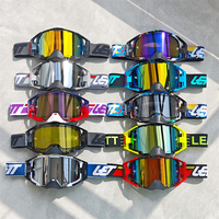 Leatt Goggles Velocity 6.5 Ultra HD Double Layer Anti Fog fog Lens Motocross Glasses MX Motorcycle MTB ATV Racing Skiing Goggles