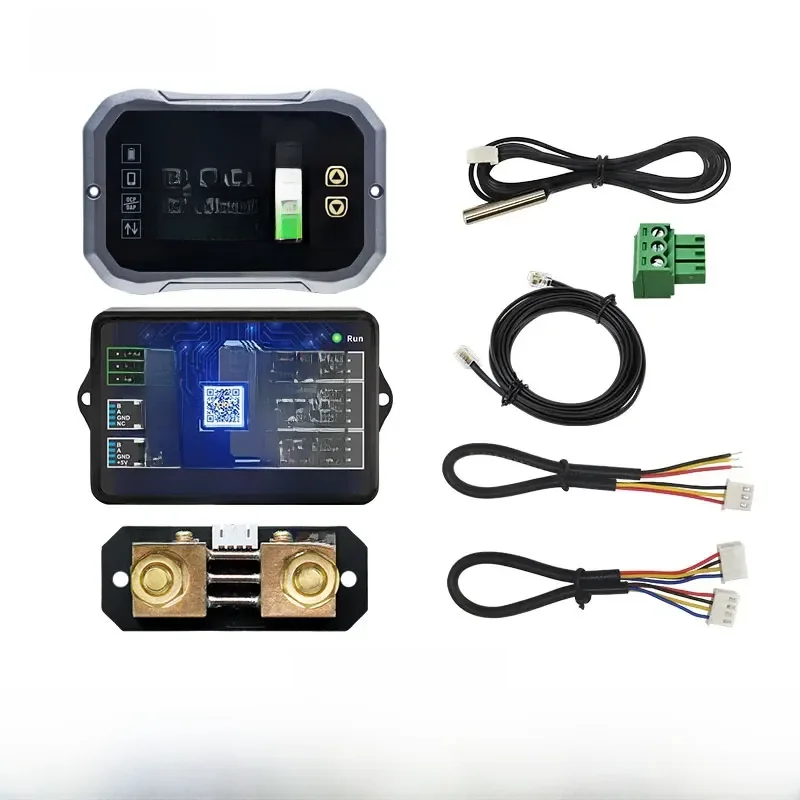 Compteur coulomb de haute précision KG110F, batterie au lithium, indicateur de batterie de voiture, détecteur de capacité de phosphate de fer au lithium