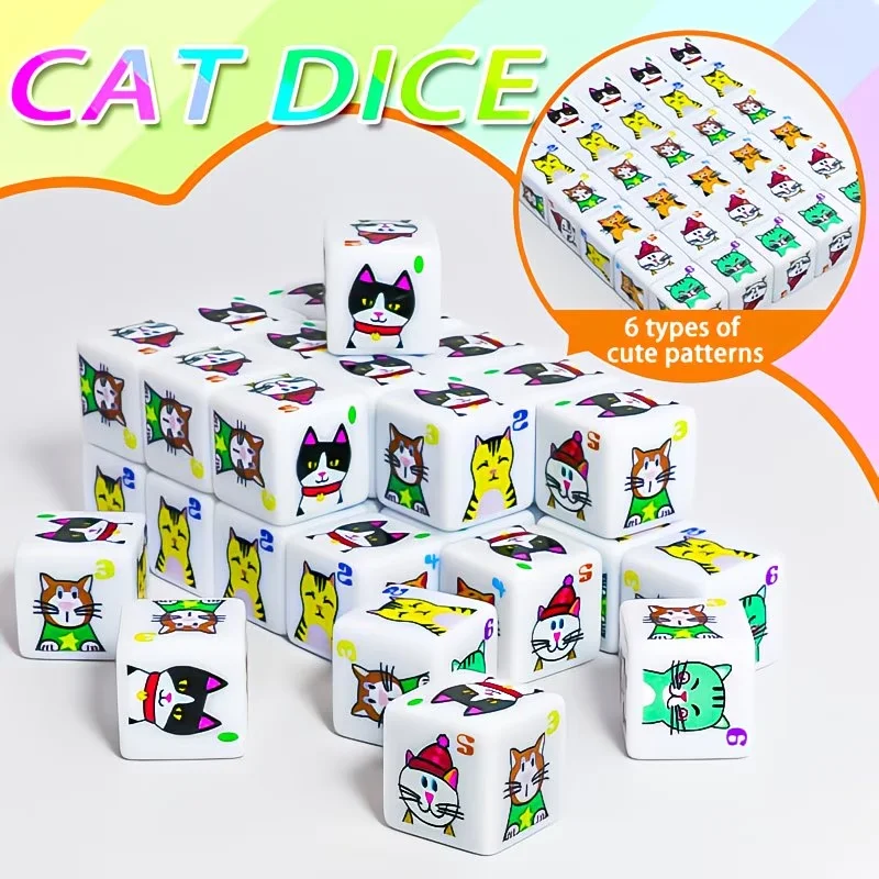 Набор игральных костей Cat D6, – обзор и цена Board Game Dungeons And Dragons