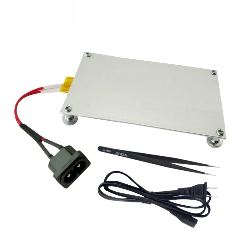 Płyta grzewcza PTC 550W aluminiowa podgrzewacz płyty dzielonej do BGA LED Bar naprawa koralików Remover lutowanie Reballing stacja spawalnicza — zdjęcie 2