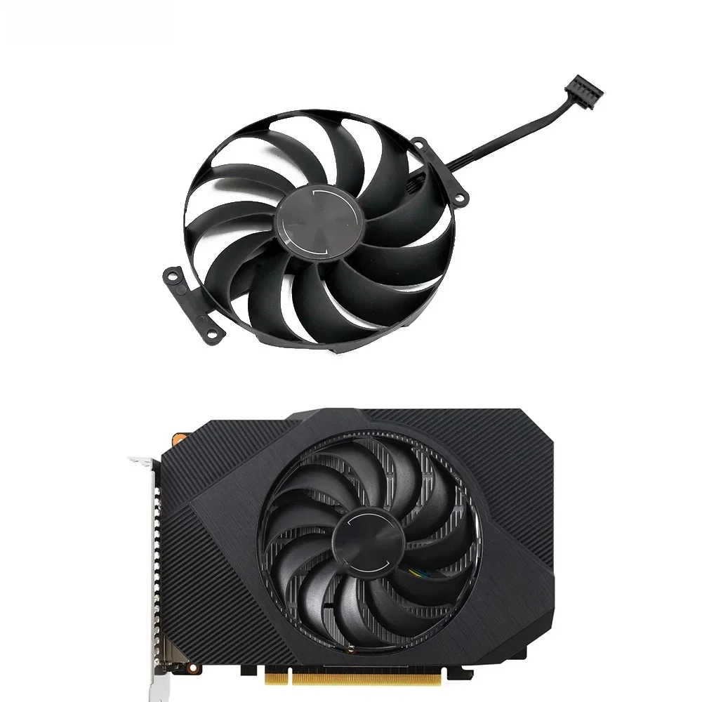 95MM 6PIN T129215SU CF1010U12D GTX1650 wentylator GPU dla ASUS Phoenix GTX 1650 OC karta graficzna wentylator chłodzący — zdjęcie 2
