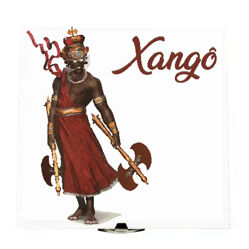 Shango Umbanda Religious Decoration Tile