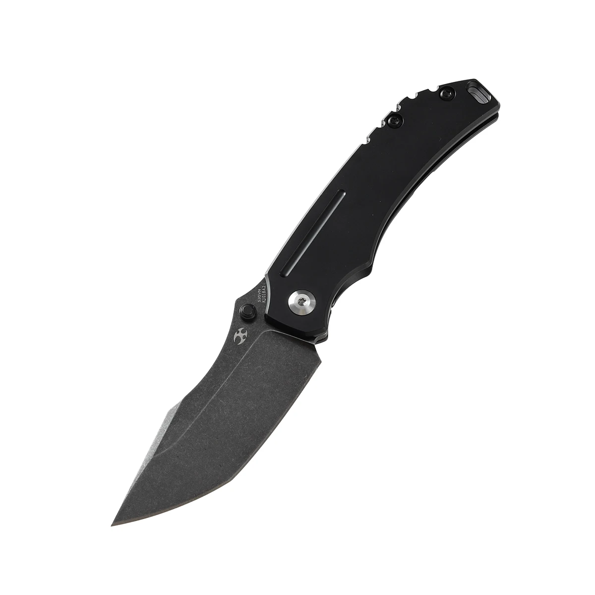 Kansept Pelican EDC K1018A2 CPM-S35VN and Black Coating 6AL4V Titanium Handle Kmaxrom Design Useful Tool for EDC Pocket Knife