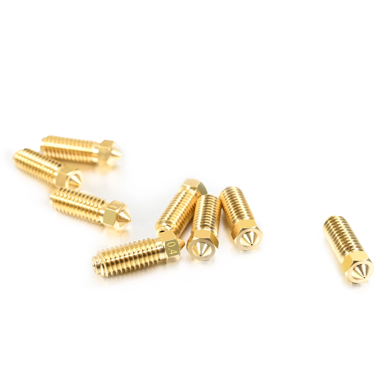 Kit nosel untuk Anycubic Kobra 3, Kobra 3 suku cadang Printer 3D 0.4mm