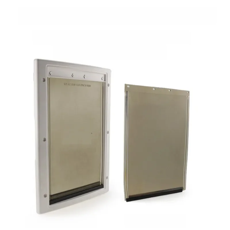 Rabat de remplacement pour porte de chien et animal de compagnie, Compatible avec PetSafe M pour PAC11-11038 L pour 11039, moins de rétrécissement économe en énergie, BPA F