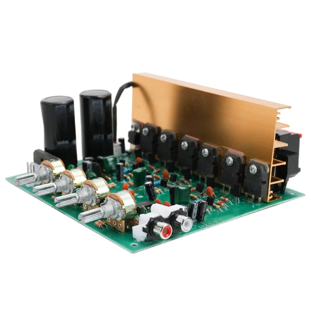 DX-2.1 duża płyta wzmacniacza audio kanałowy subwoofer dużej mocy podwójne kino domowe AC18V-24V DIY płyta maszyny dźwiękowej — zdjęcie 2