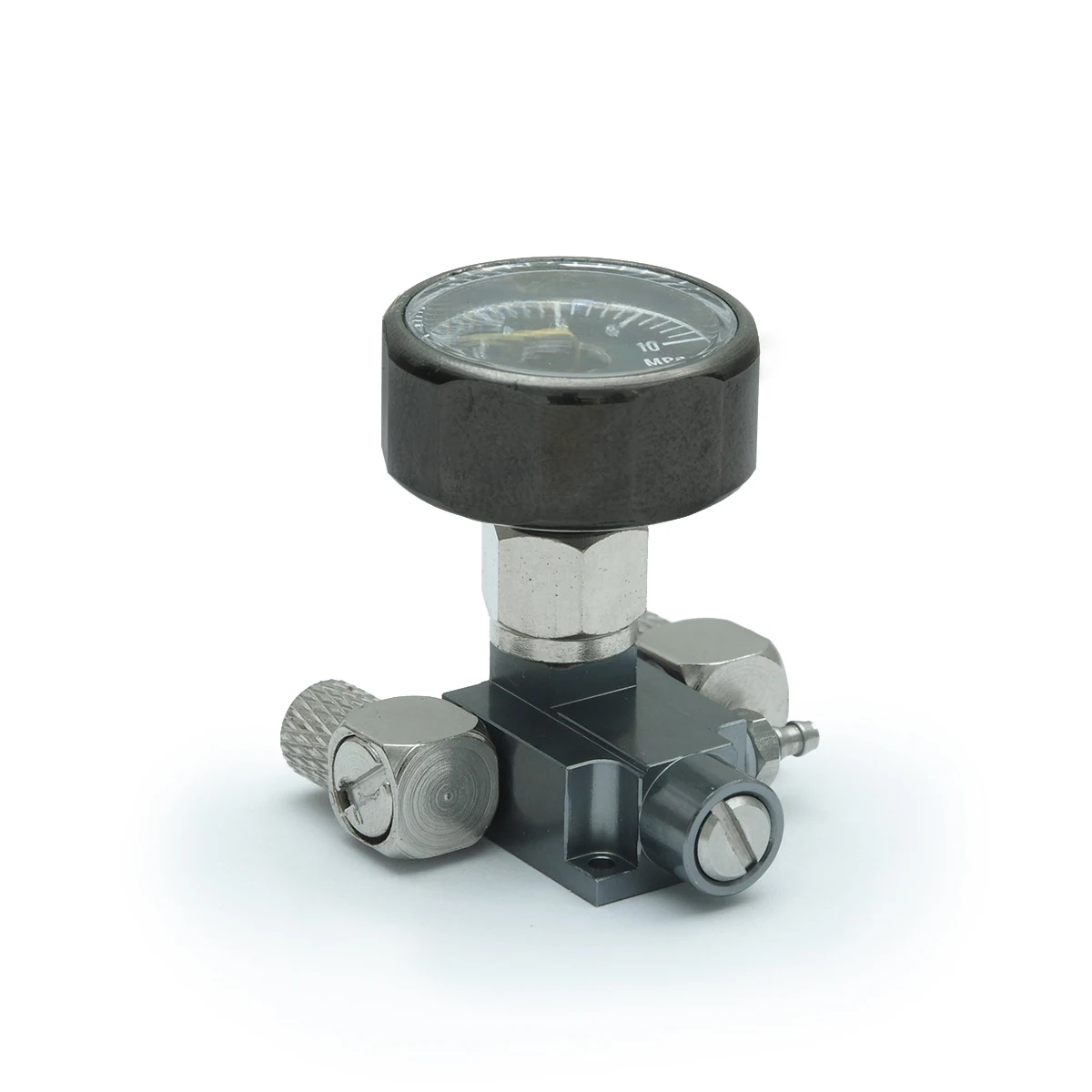 

Mini Hydraulic Oil Pressure Gauge For 1/14 Huina 1/12 RC Excavator Bulldozer Trailer Car DIY Parts