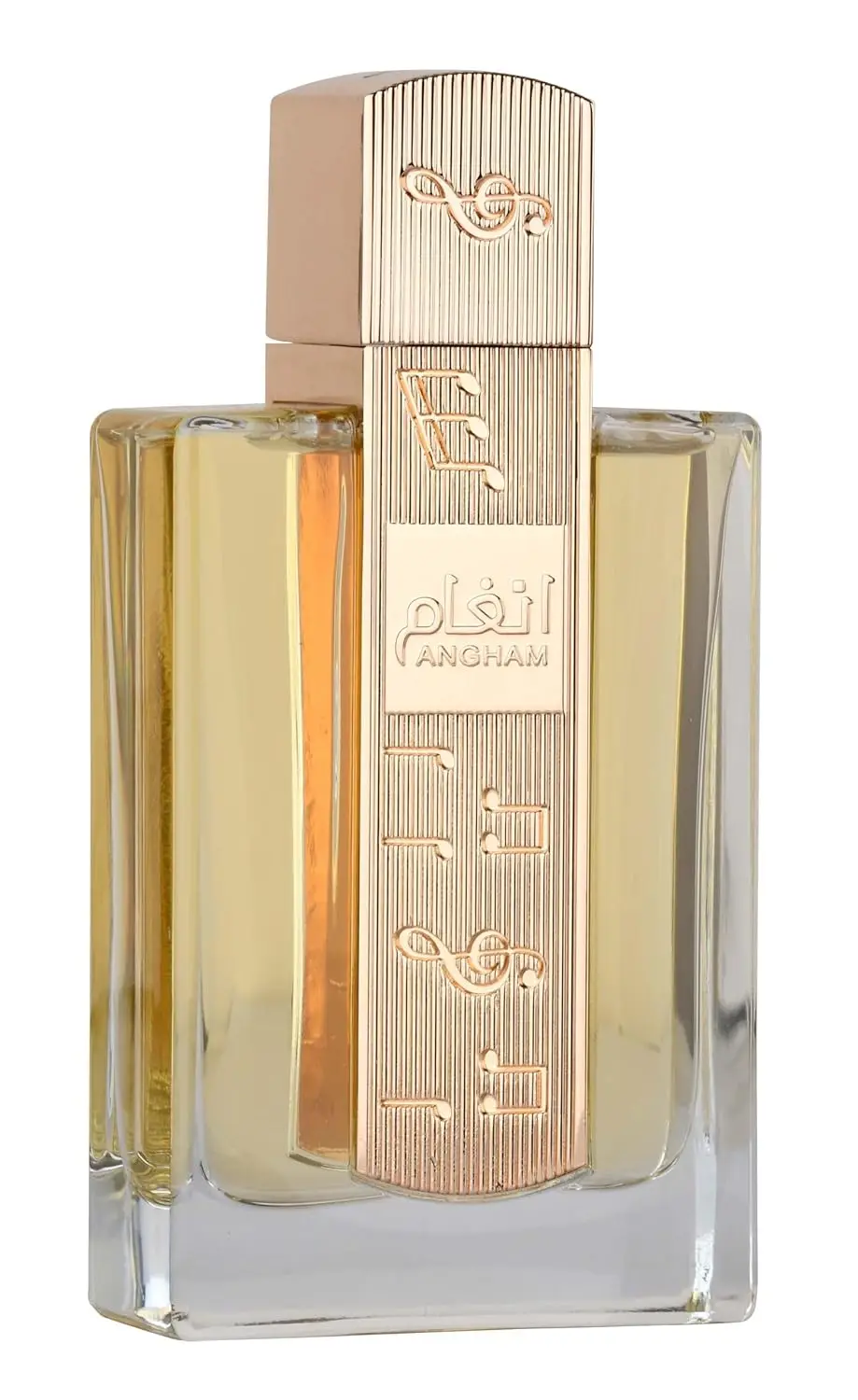 Lattafa Angham - Cítricos, Lavanda, Almizcle, Ámbar, Vainilla - Eau de Parfum Fragancia Duradera para Unisex, 3.40 Onzas / 100 ml