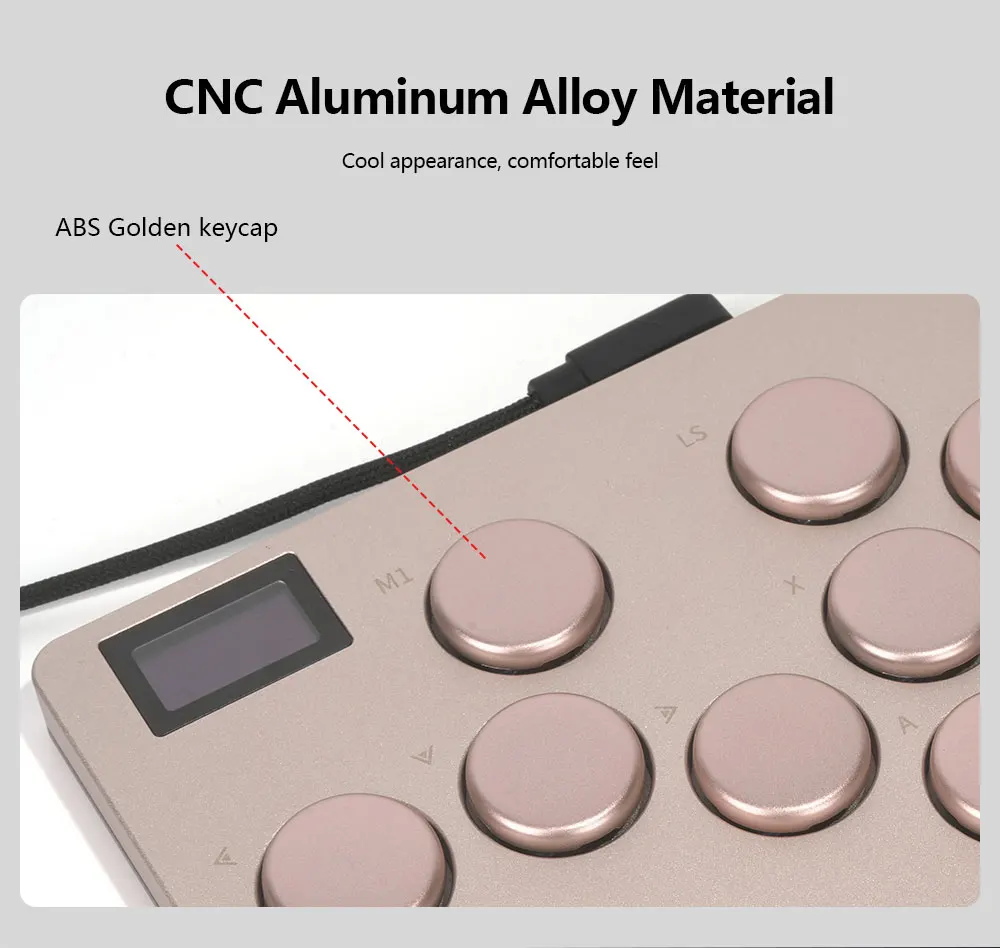 Haute42 Aluminiumlegierung Hitbox Hebellos-Arcade-Stick Kampfspiel Hitbox Controller für PC/PS4/PS5 Joystick Arcade-Controller – Detail 21
