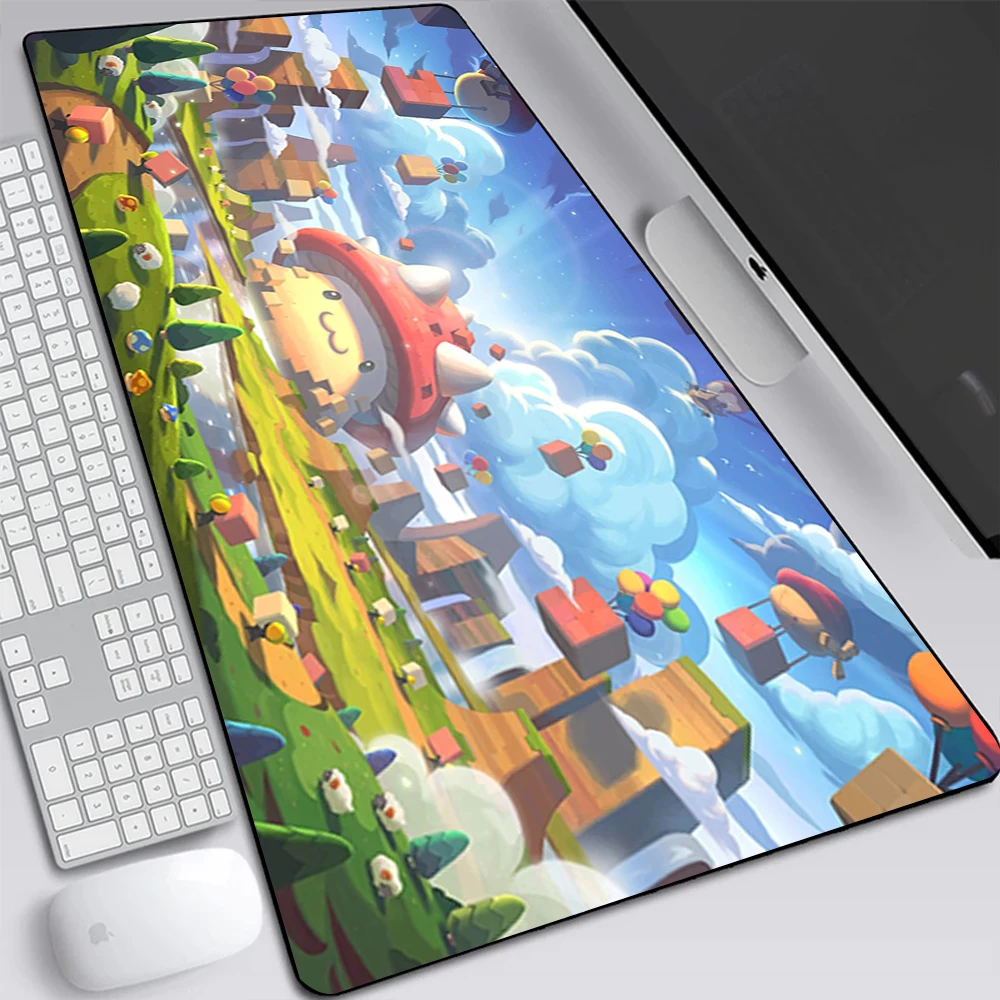 Maplestory Large Gaming Mouse Pad Computer Laptop Mousepad Silicone Keyboard Pad Desk Mat PC Gamer Mouse Mat XXL Office Mausepad