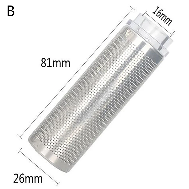 1PC 12/16mm Aquarium Trachea Stainless Steel Protective Sleeve Fish Tank Filter To Promote Gas Cycle for Tropical Fish Farms