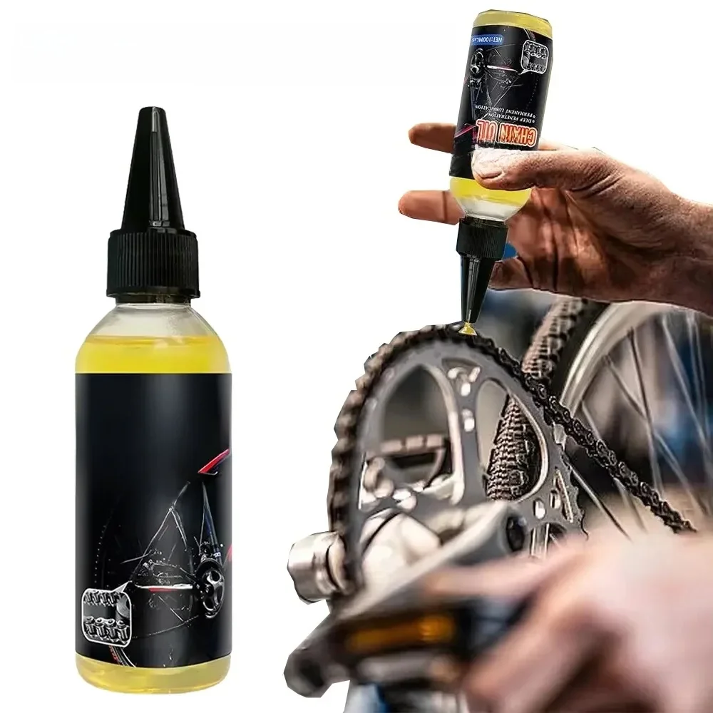 AliExpress Bicycle Long Lasting Chain Lubricant Chain Wax Maintenance Oil Spray Mountain Bike Anti Rust Maintenance Lubricant Accessories