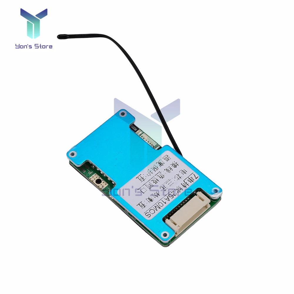 BMS PCB 7S 24V 15A 20A 25A li-ion Lmo ثلاثي الليثيوم 18650 بطارية شحن لوح حماية التوازن وحماية درجة الحرارة NTC
