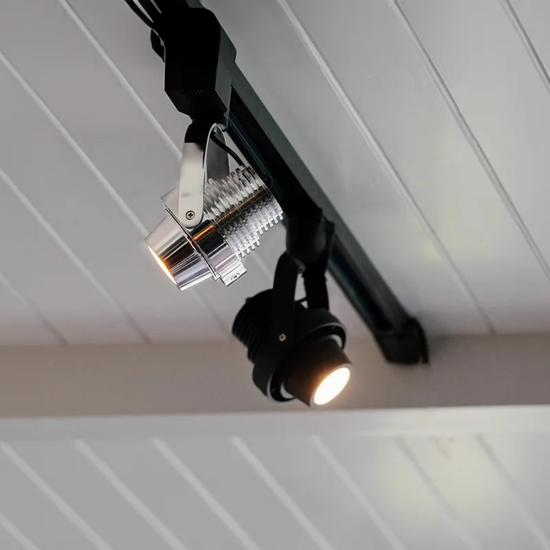 Clothing Store Rail Track Lamps Bar LED Spotlights Background Wall Display Shot Light LED Outfit Long Rod Ceiling Spotlights E27