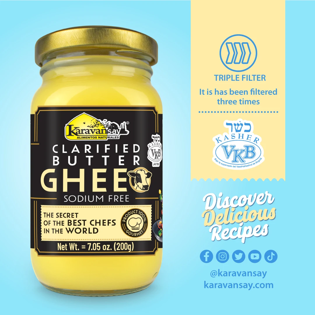 Karawansay original geklärte Butter Ghee 7,05 oz (Fall 12)