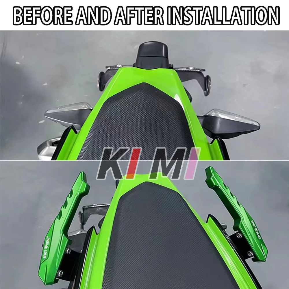 The spirit beast is suitable for Kawasaki Ninja400 rear seat armrest modification accessories to move the car rear bracket Z400