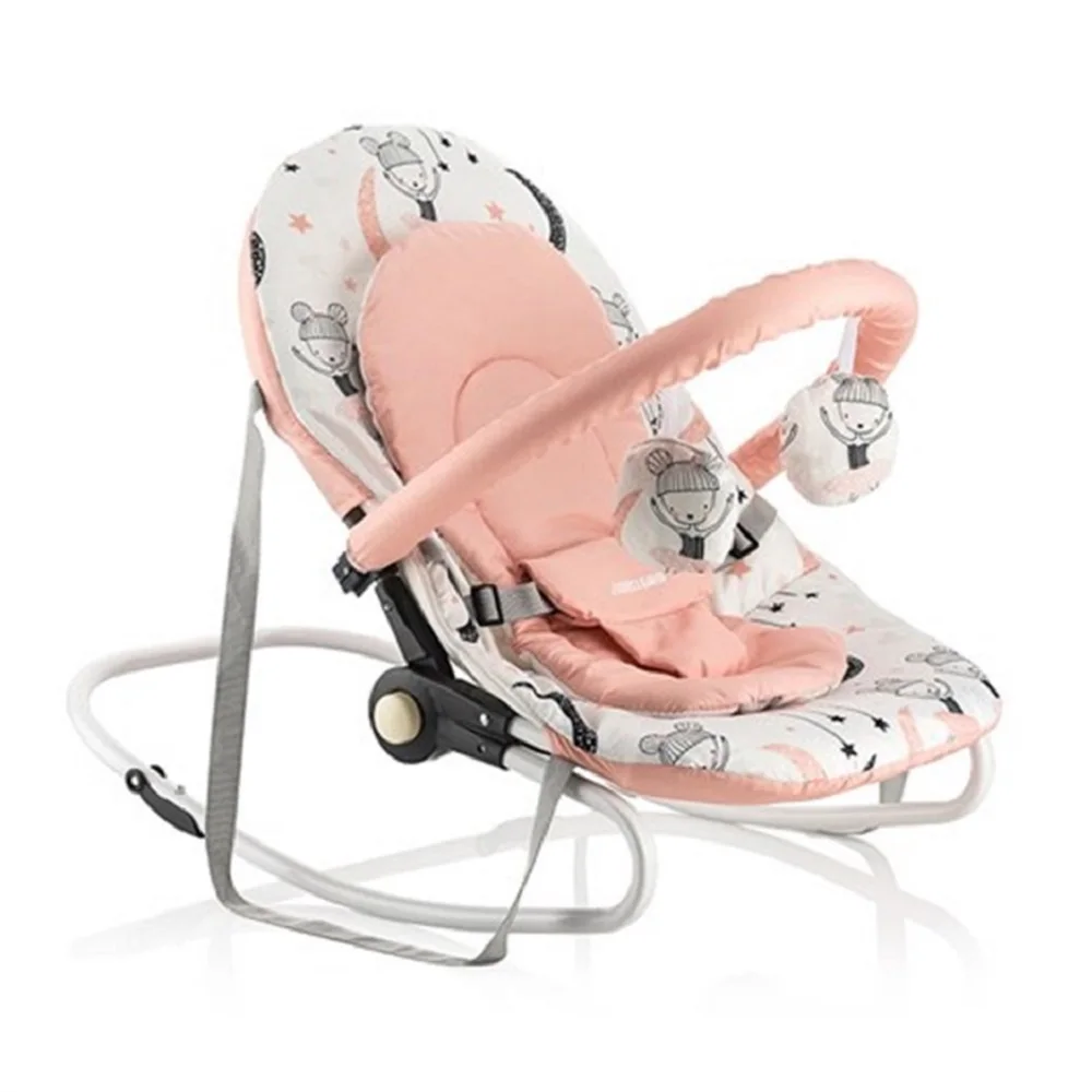 Baby Rocking Chair Newborns Sleeping Cradle Rocking Chair Cradle Baby Carriage with Toy Bar