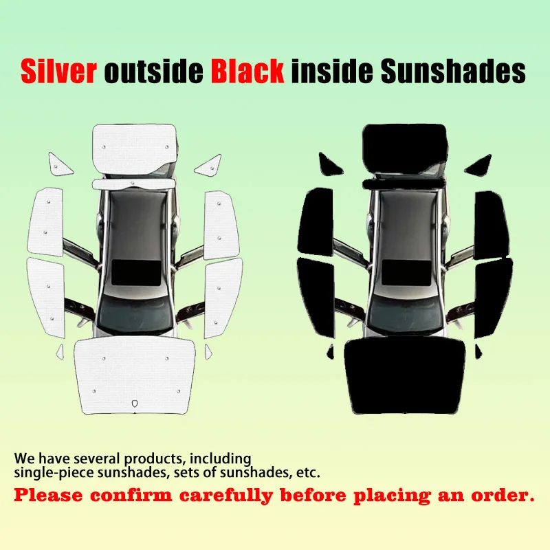 Full Car Coverage Sunshade For Toyota Prius XW20 20 2004-2009 2005 Car Rear Side Sunscreen Window Sunshade Cover Accessories