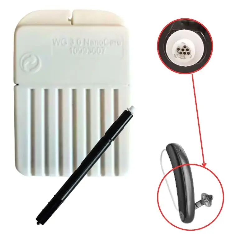 Signia WG 3.0 NanoCare Hearing Aid Wax Guard 10993649 for Signia AX and IX Hearing Aids That Use MiniReceiver 3.0 Wires