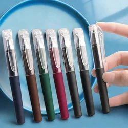Portable 0.5mm Replaceable Refills Black Ink Ballpoint Gel Pens Set Smooth Writing for School Office Home Supplies Stationery