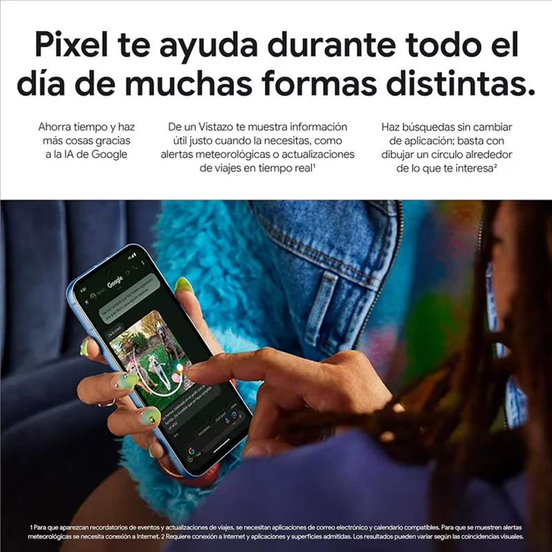 هاتف ذكي Google Pixel 8a AI ، كاميرا 64 ميجا بكسل ، شاشة من من من من من من من ، Google Tensor G3 mAh ، 8 جيجابايت ، بطارية جيغابايت