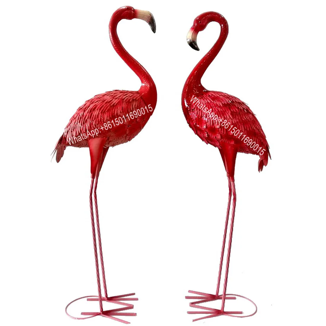 Imagem -06 - Livre Jardim Grama Decoração Simulação Luzes Solares Flamingo Ornamentos Jardim Paisagismo 1pc ao ar