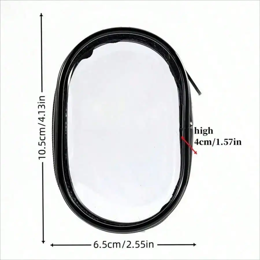 1 Piece Black/white Charger Storage Bag, Compact Design, Perfect for Headphones, Chargers, and Travel Accessories - Image 3