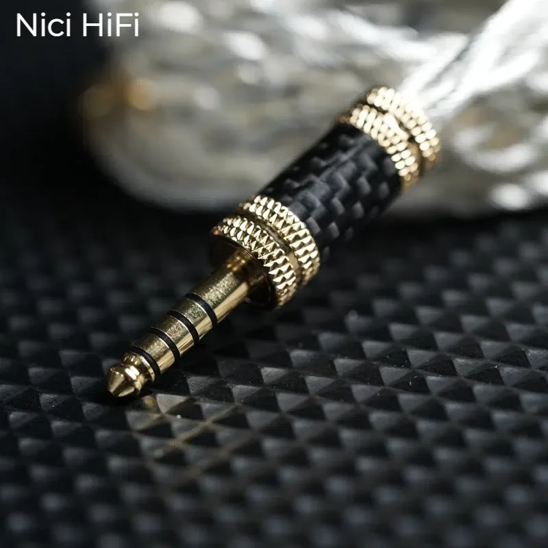 Nici HiFi-17 6 Core Earphone Cable MMCX/0.78 2Pin/Stereo 3.5mm, Balanced 4.4mm, IEM Replacement Upgrade Cable