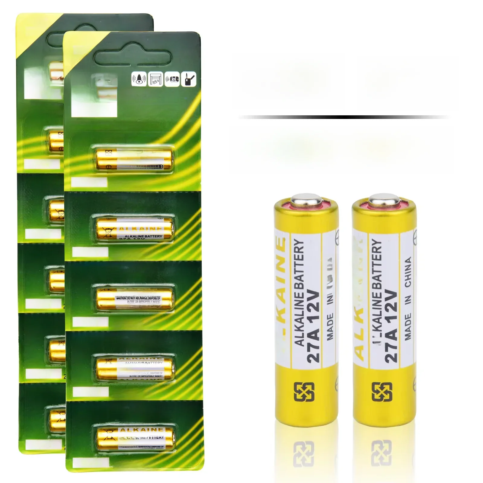 5-50 pces a27 27a 12v bateria alcalina g27a mn27 ms27 gp27a l828 v27ga alk27a a27bp k27a vr27 r27a