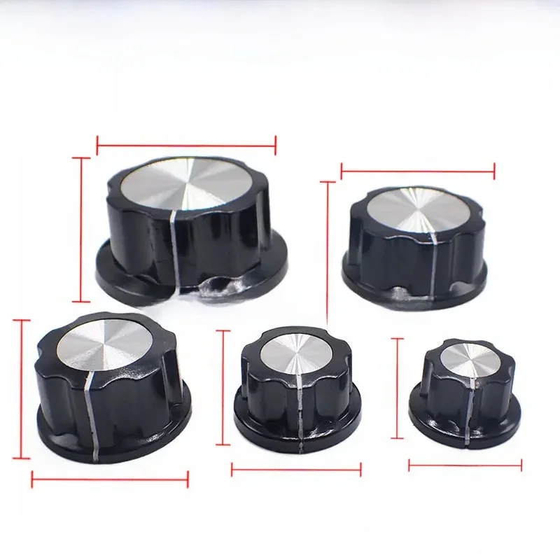 5 sztuk MF-A01 MF-A02 MF-A03 MF-A04 MF-A05 pokrętło potencjometru WH118/WX050 przełącznik obrotowy elektroniczny 6mm NEWSOURCE — zdjęcie 2