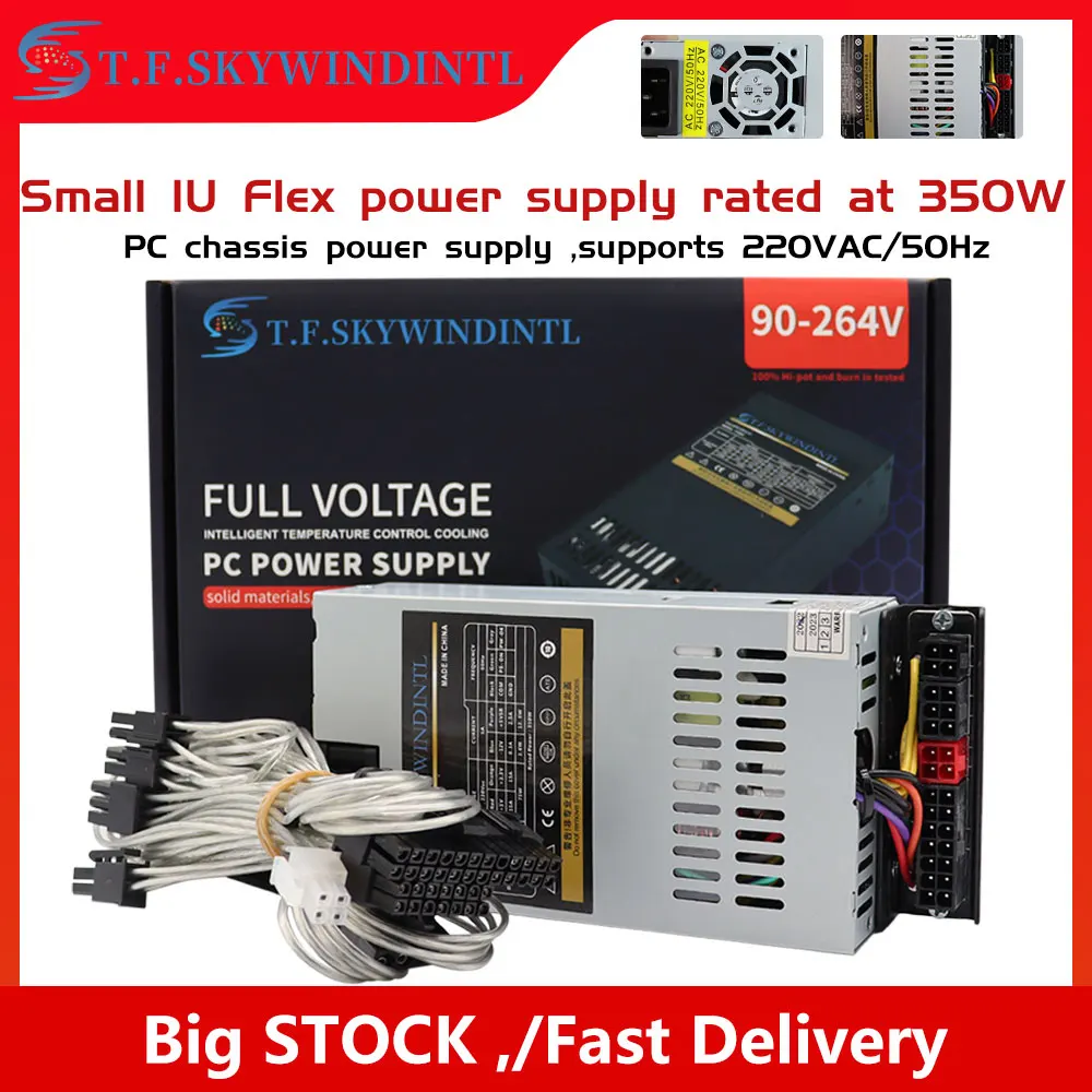 

Full Mouldar 1U 350W Flex PC Power Supply 1U Flex ATX Power Source 350W PSU For ITX Flex Small 1U K39 Mini Gaming Game Power