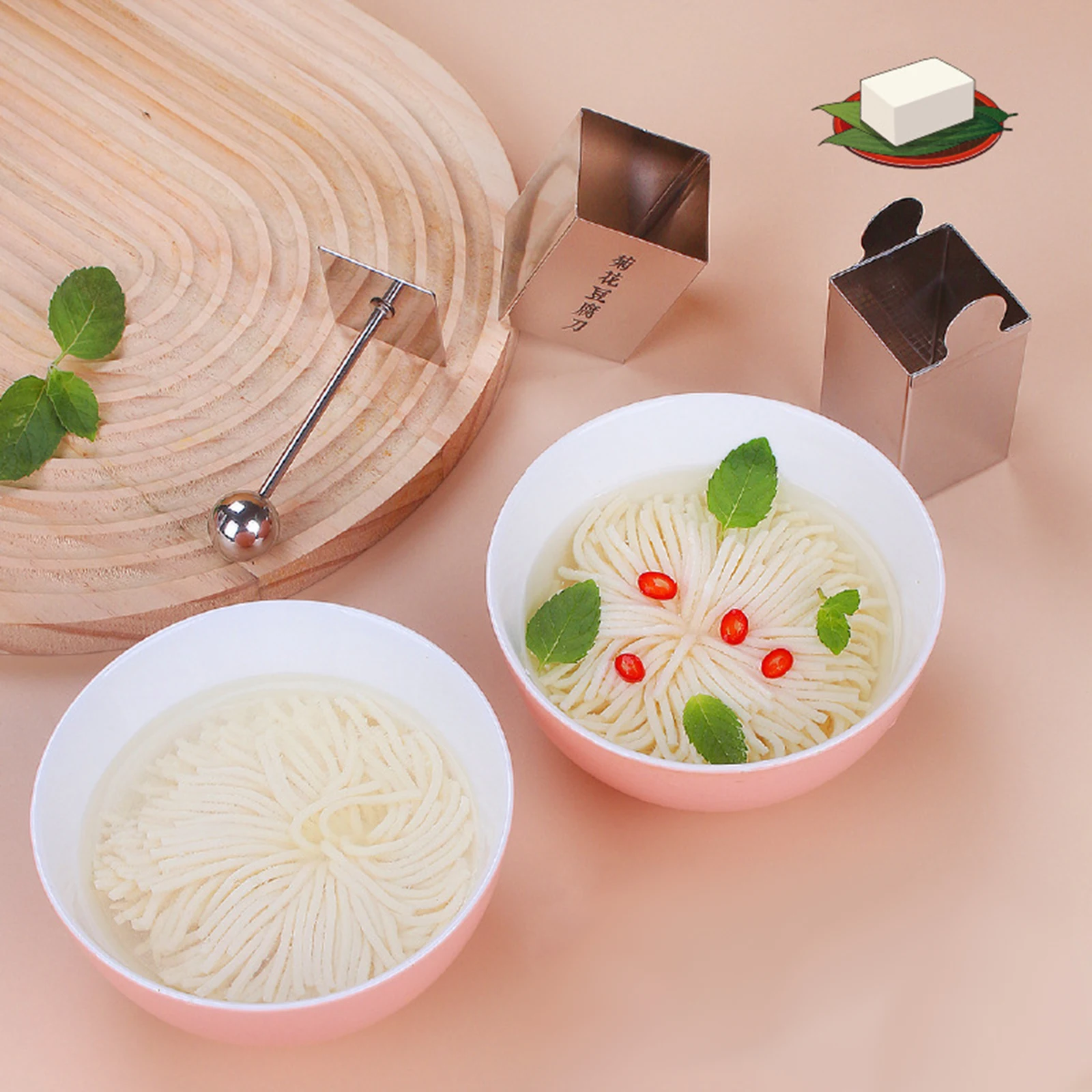 مكبس توفو من الفولاذ المقاوم للصدأ الإبداعي، متعدد الأغراض، سهل الاستخدام، أداة مطبخ الطبخ السريع DIY، للجزء المنزلي والجبن