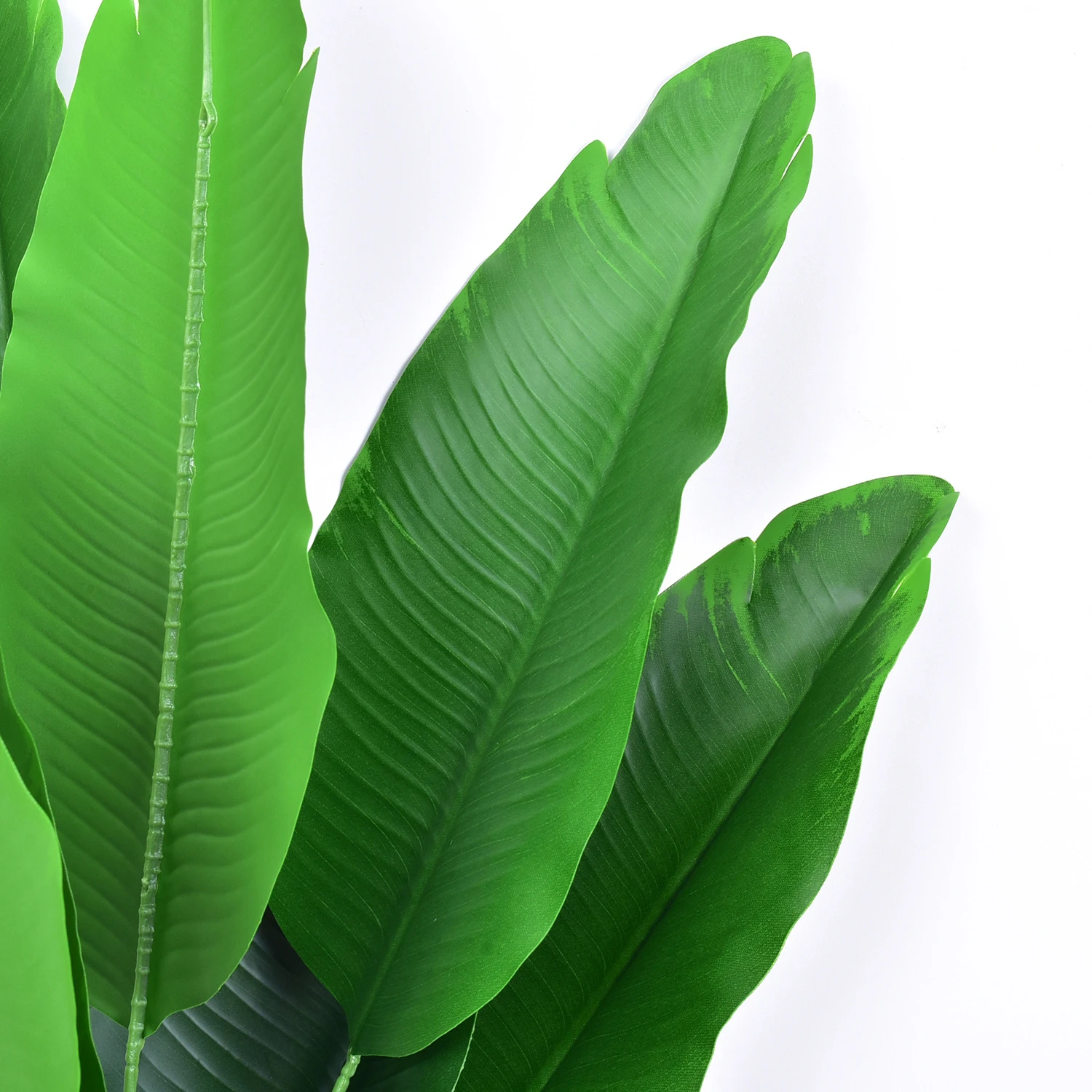 78cm 9 Leaves Large Artificial Banana Plants Fake Monstera Tree Tropical Plantain Branch Plastic Big Leafs For Home Party Decor