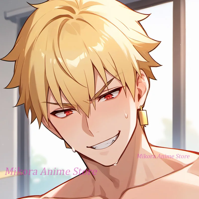 

Dakimakura Anime Gilgamesh Futa Double-sided Print Life-size Body Pillow Cover Pillowcase