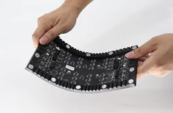 P1.25 Indoor 320x160mm Flexible LED Module Flexible LED Module For Creative Curved LED Screen Display