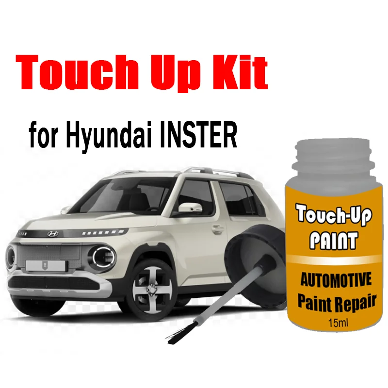

Car Touch-Up Paint Kit (with brush) for Hyundai INSTER Paint Scratch Remover Car Paint Care Accessories