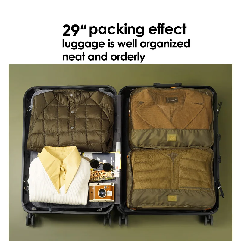 Large Travel Clothes Storage Bag - Travel Essential for Jackets and Down Coats, Perfect for Business Trips and Organization