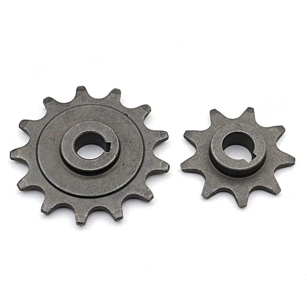 AliExpress NONE 9/13 Teeth Electric Vehicle Type 410 Bike Chain Wheel Pinion Gear Motor Sprocket Carbon Steel Gear for Ordinary Bicycle Parts